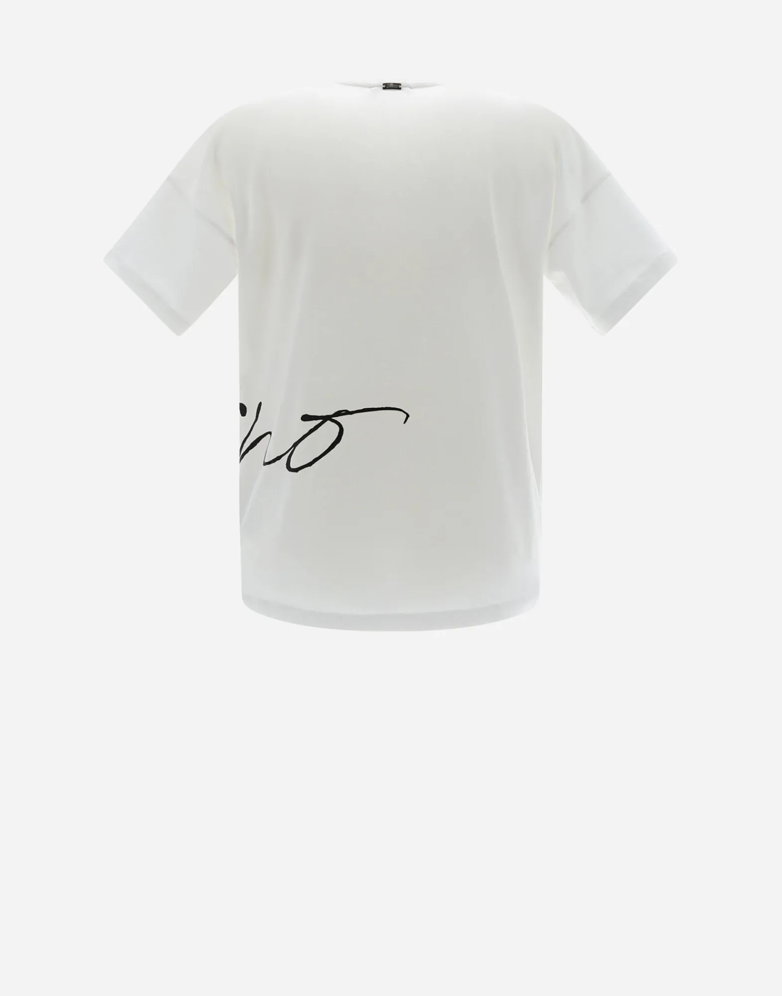 Herno T-Shirts-Bedrucktes T-Shirt Aus Interlock-Jersey