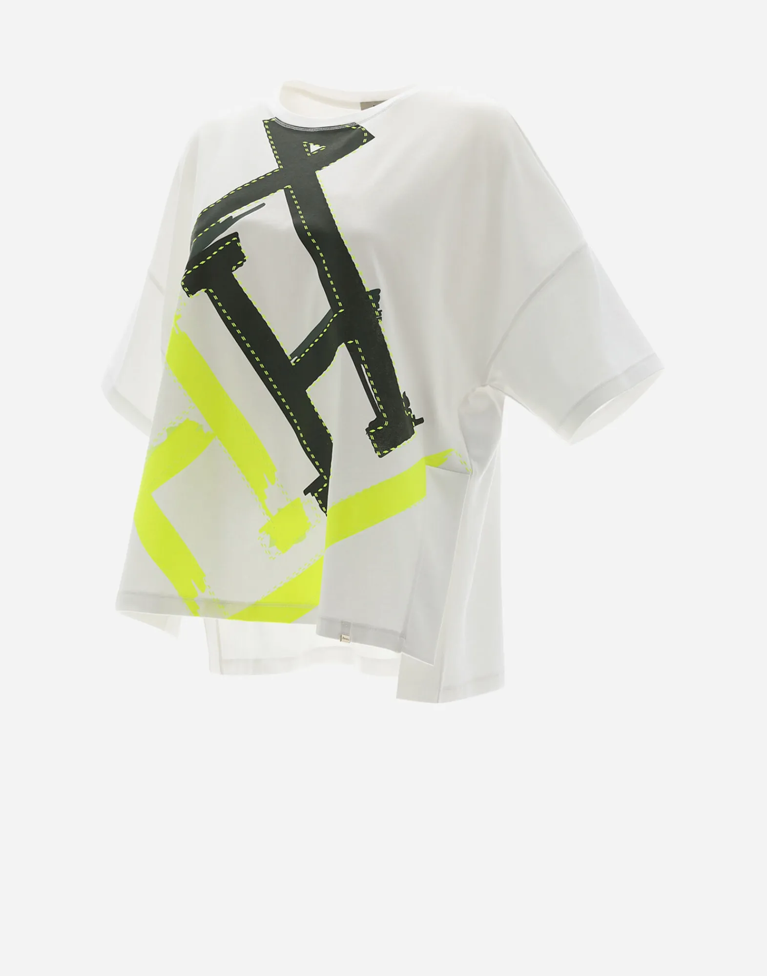 Herno T-Shirts-Bedrucktes T-Shirt Aus Interlock-Jersey