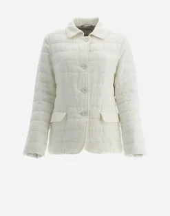 Herno Kurze Daunenjacken-Blazer Aus New Leinen
