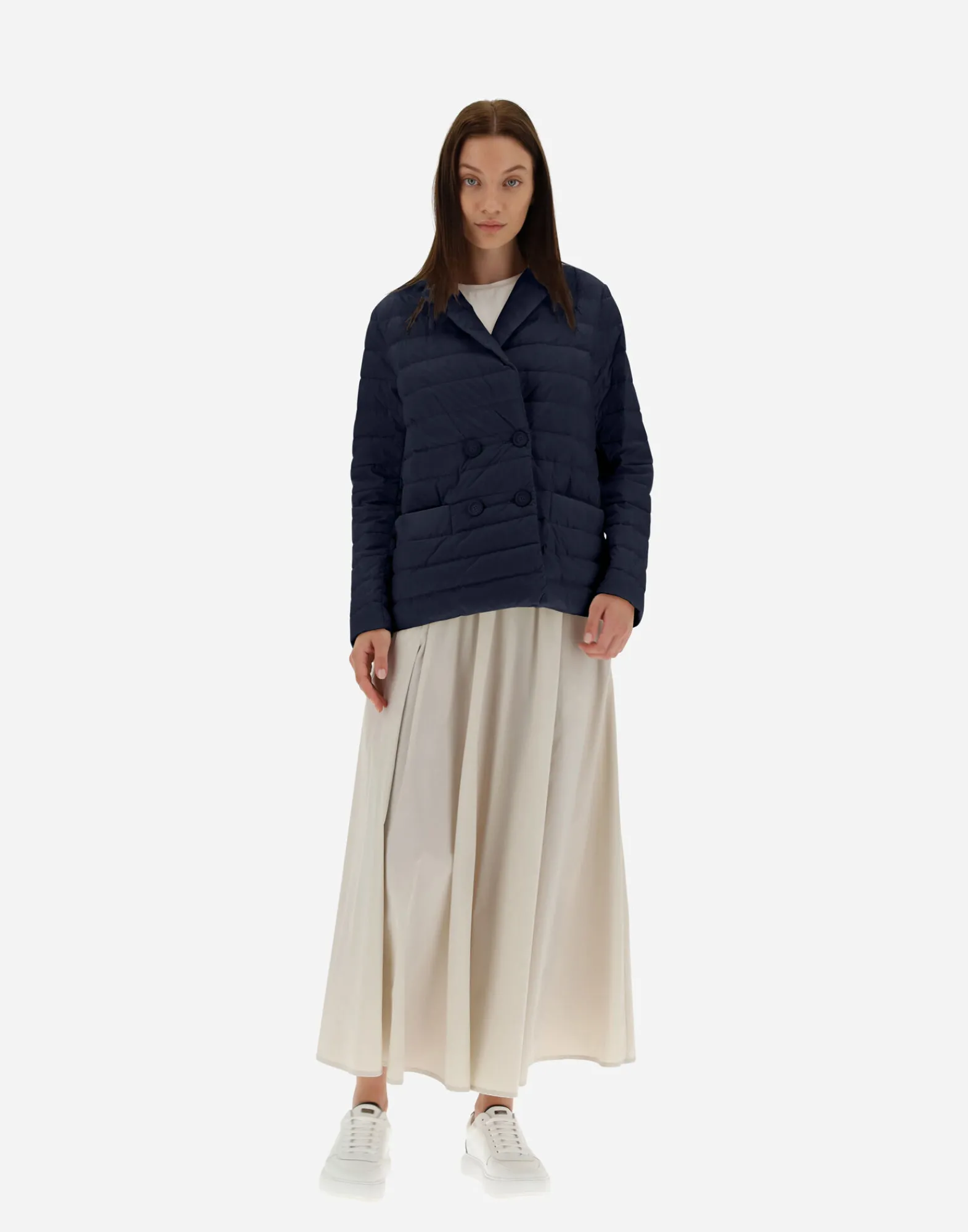 Herno Kurze Daunenjacken-Blazer Aus Nuage