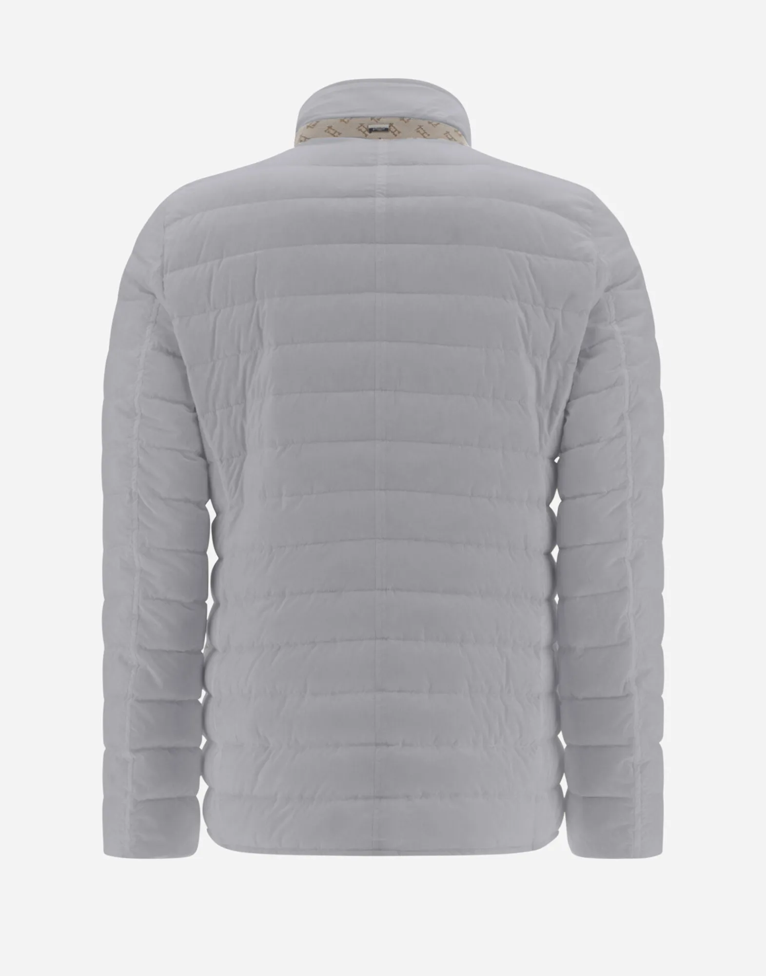 Herno Kurze Daunenjacken-Blazer Aus Nuage Mit Details Aus Monogram