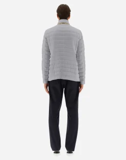Herno Kurze Daunenjacken-Blazer Aus Nuage Mit Details Aus Monogram