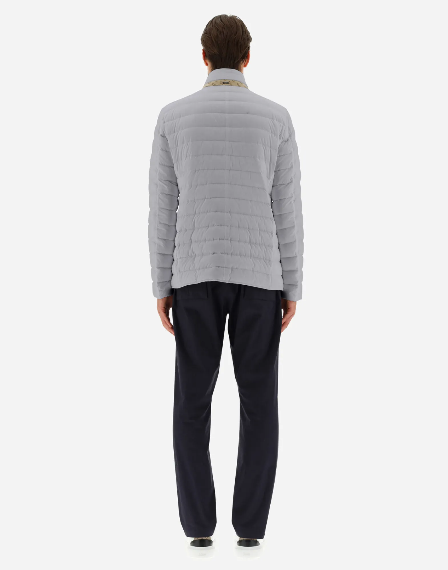 Herno Kurze Daunenjacken-Blazer Aus Nuage Mit Details Aus Monogram