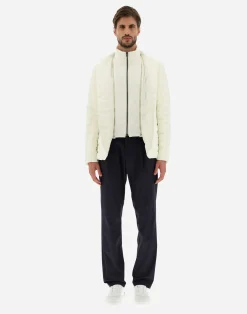 Herno Kurze Daunenjacken-Blazer Aus Nuage Mit Details Aus Monogram