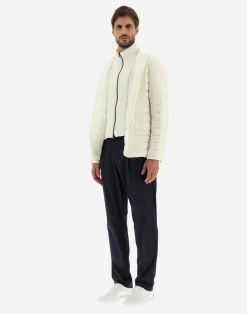 Herno Kurze Daunenjacken-Blazer Aus Nuage Mit Details Aus Monogram
