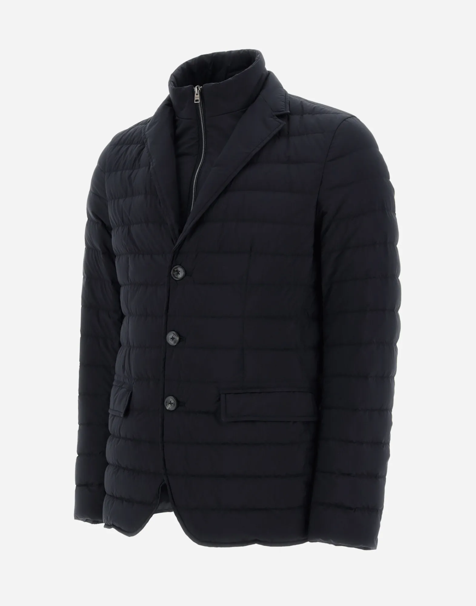 Herno Kurze Daunenjacken-Blazer Aus Nuage Mit Details Aus Monogram