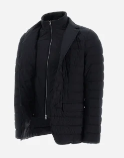 Herno Kurze Daunenjacken-Blazer Aus Nuage Mit Details Aus Monogram