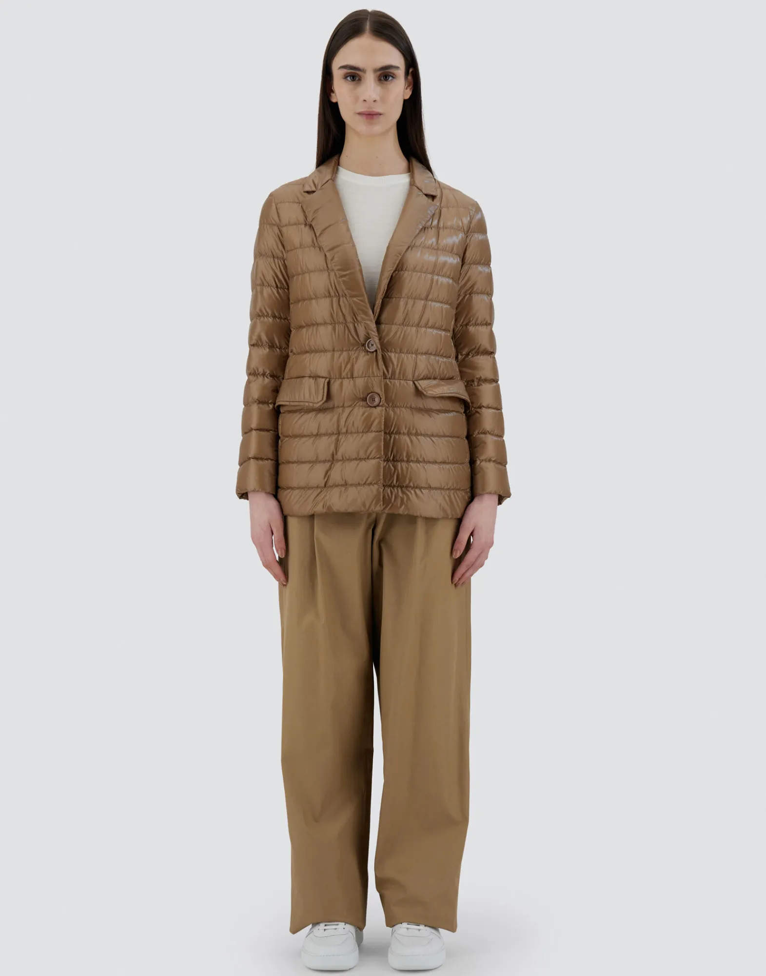Herno Kurze Daunenjacken-Blazer Aus Nylon Ultralight