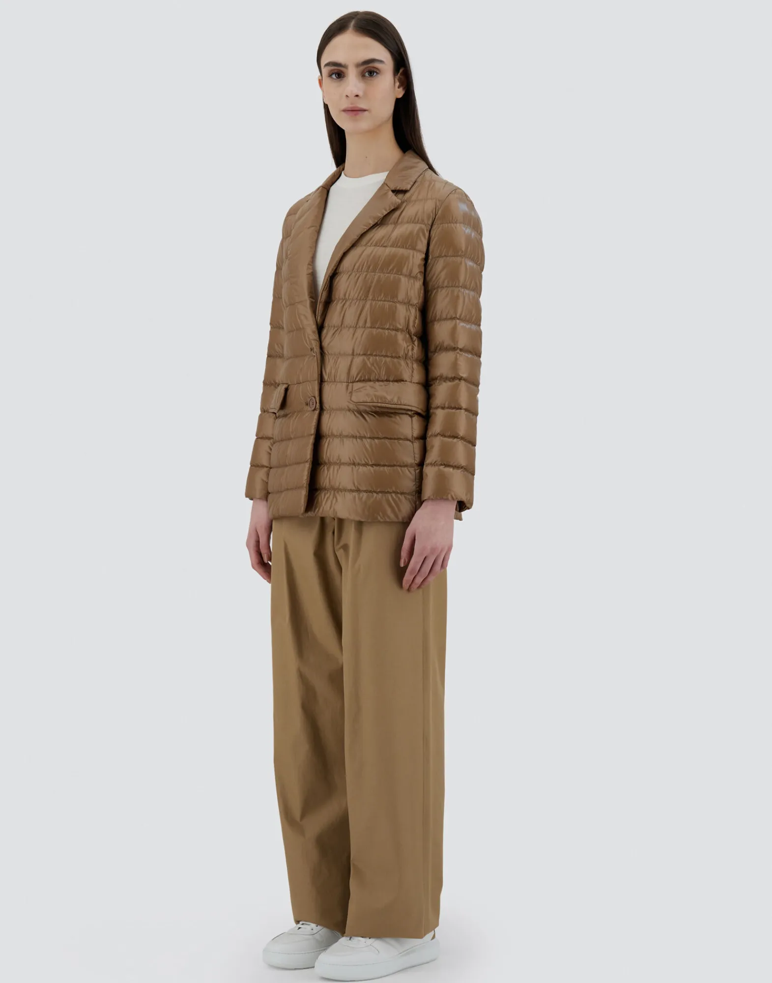 Herno Kurze Daunenjacken-Blazer Aus Nylon Ultralight