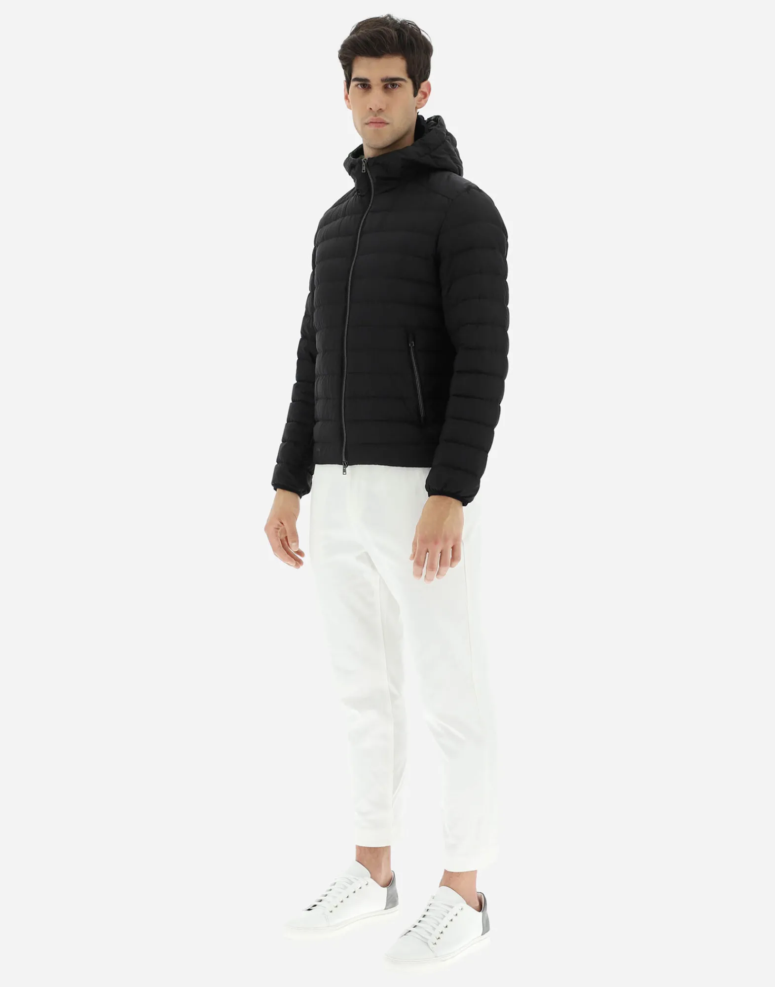 Herno Bomber-Bomberjacke Aus Down Washed Nylon Und Ultralight Sportswear