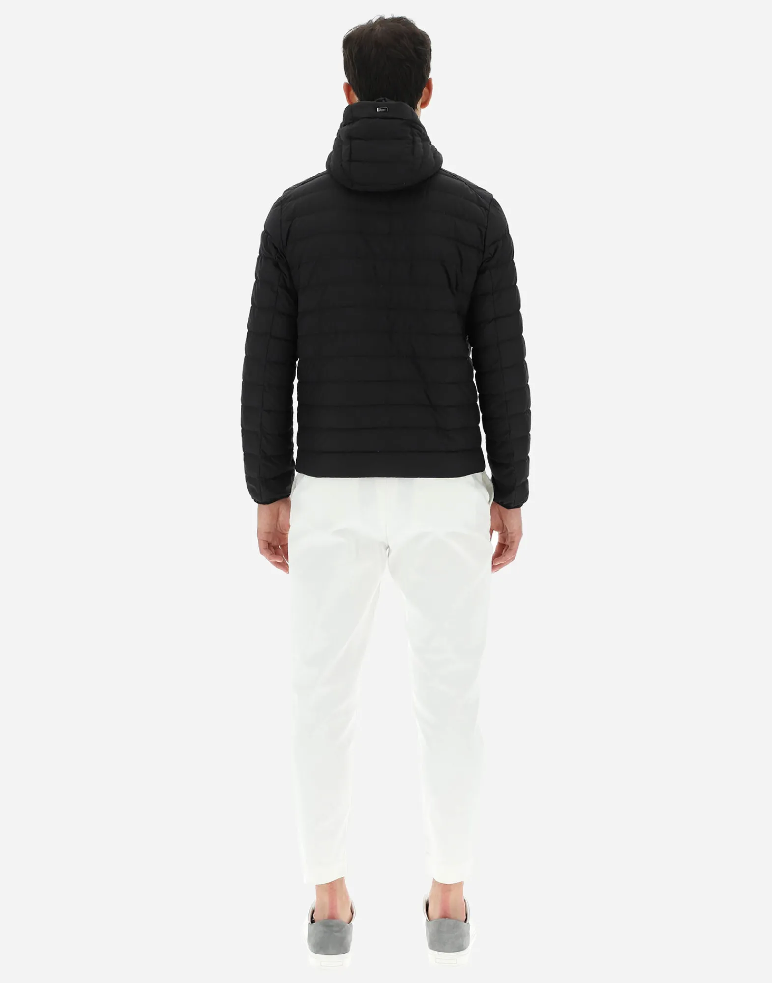 Herno Bomber-Bomberjacke Aus Down Washed Nylon Und Ultralight Sportswear