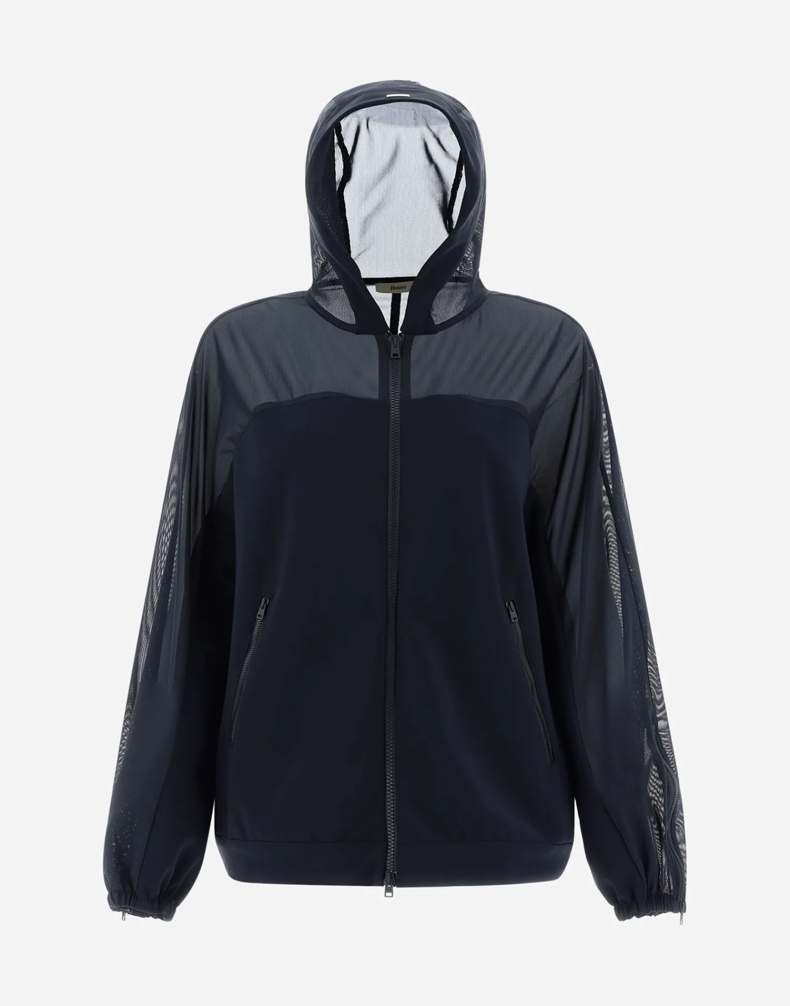 Herno Bomber-Bomberjacke Aus First-Act & Stretch-Tull