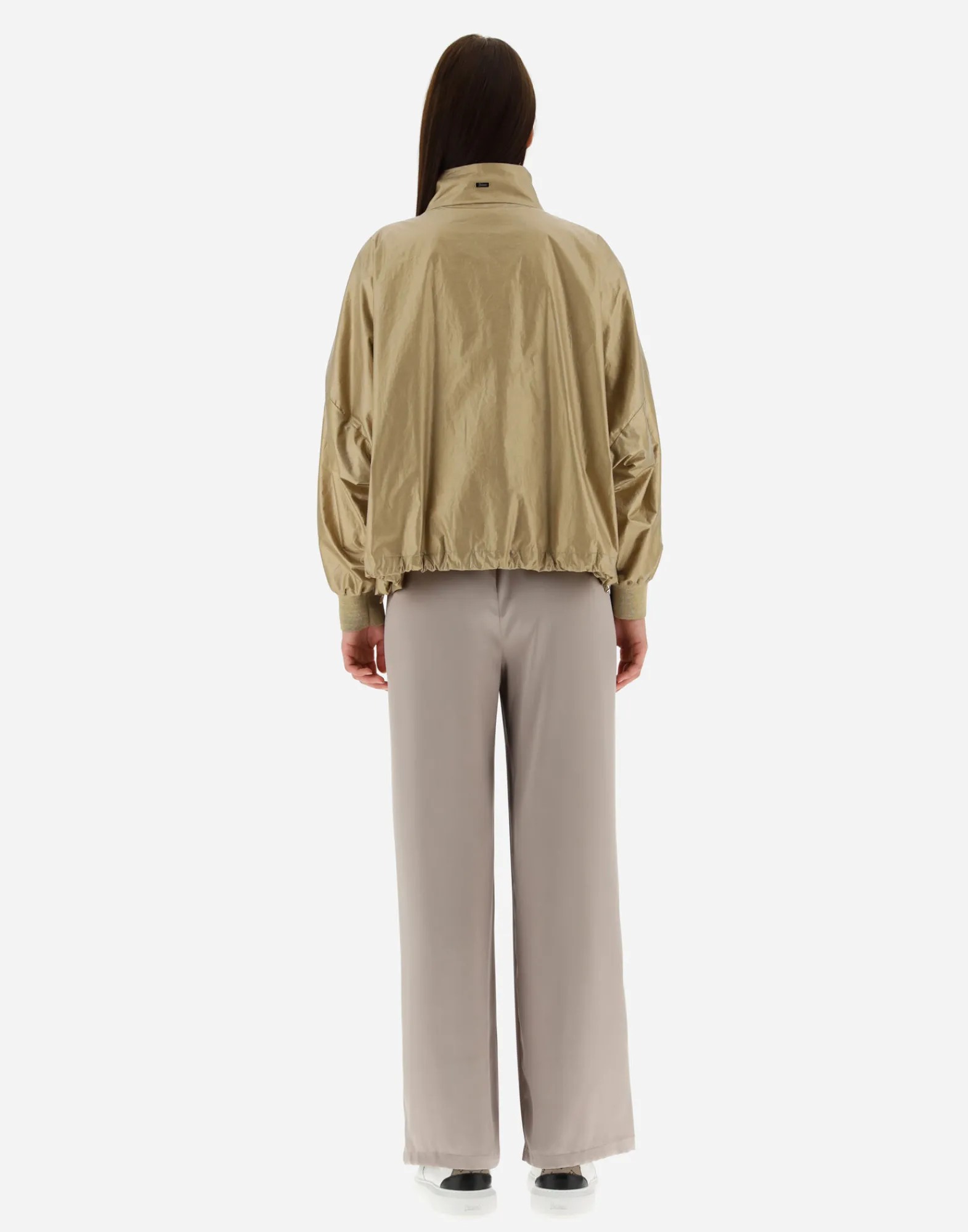 Herno Bomber-Bomberjacke Aus Leisure Cotton