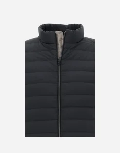 Herno Kurze Daunenjacken-Bomberjacke Aus Nuage Mit Details Aus Monogram