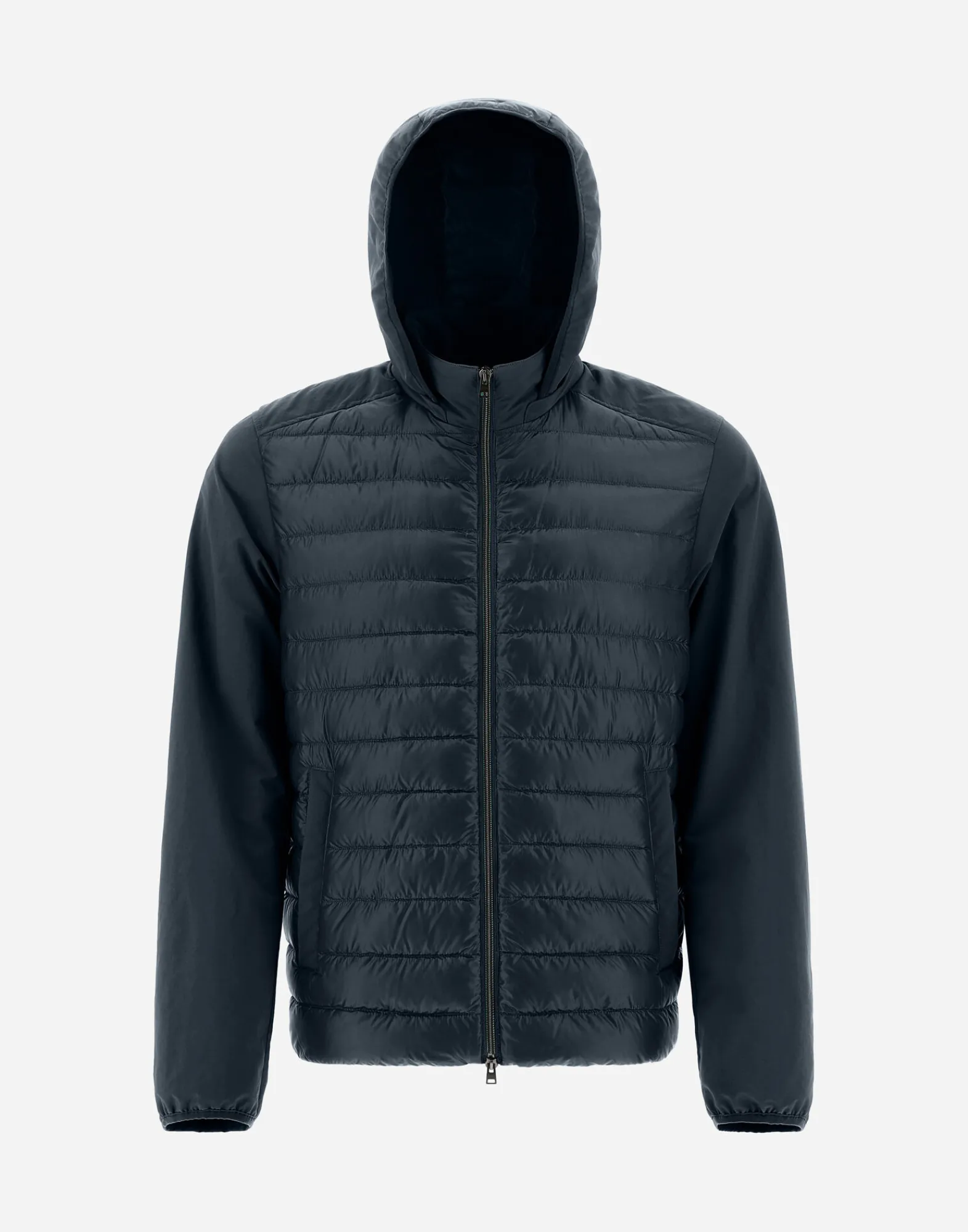 Herno Kurze Daunenjacken-Bomberjacke Aus Nylon Ultralight & Plaster