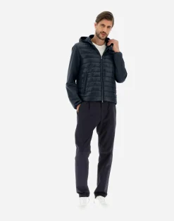 Herno Kurze Daunenjacken-Bomberjacke Aus Nylon Ultralight & Plaster