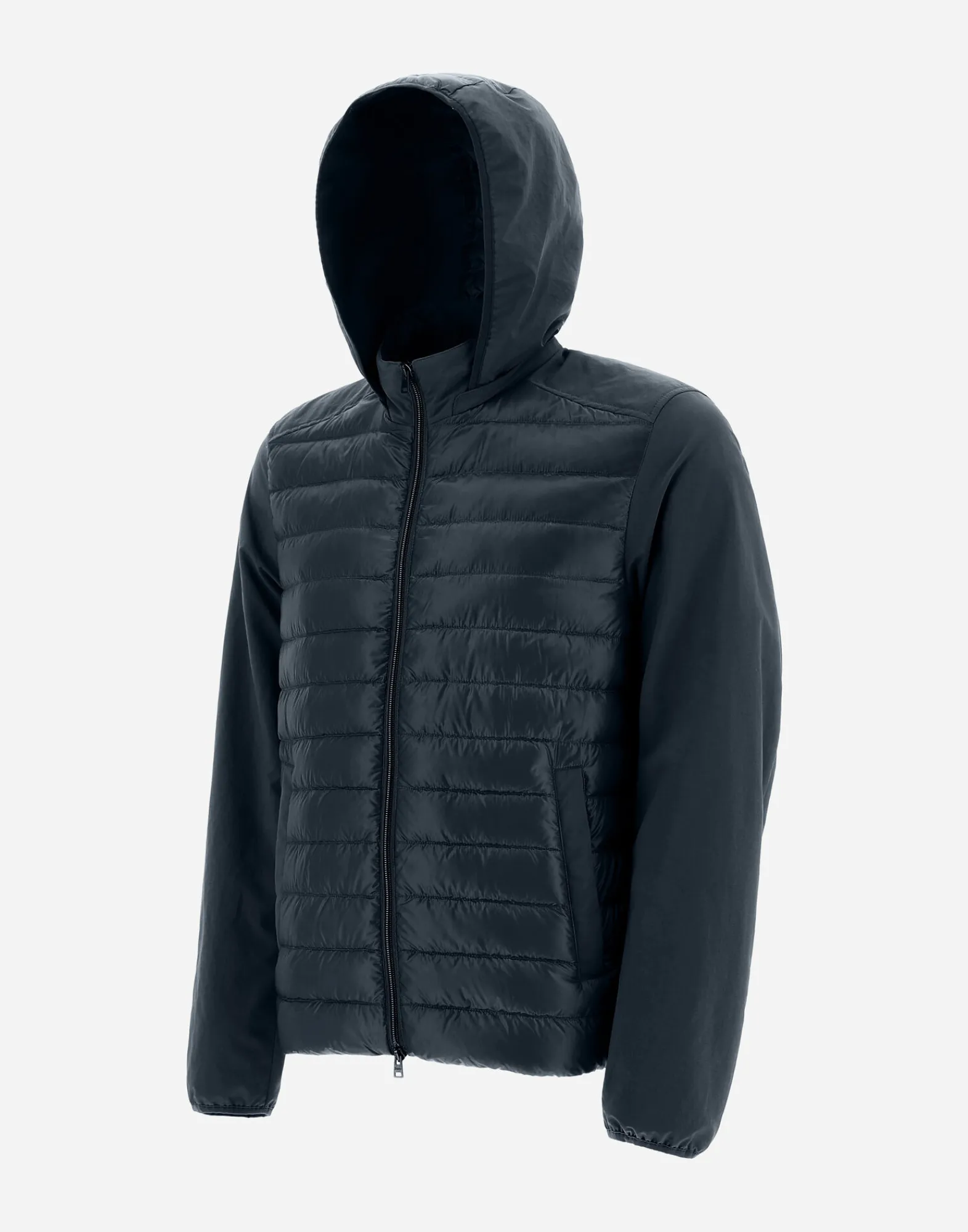 Herno Kurze Daunenjacken-Bomberjacke Aus Nylon Ultralight & Plaster