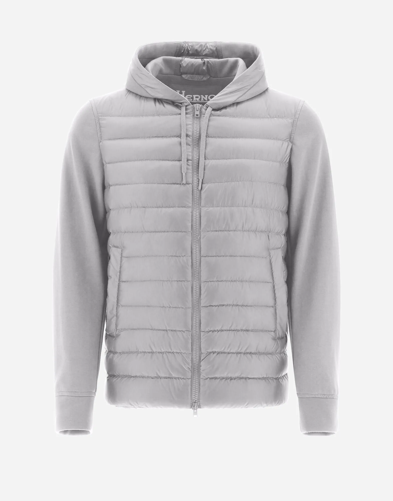 Herno Kurze Daunenjacken-Bomberjacke Aus Nylon Ultralight & Fleece