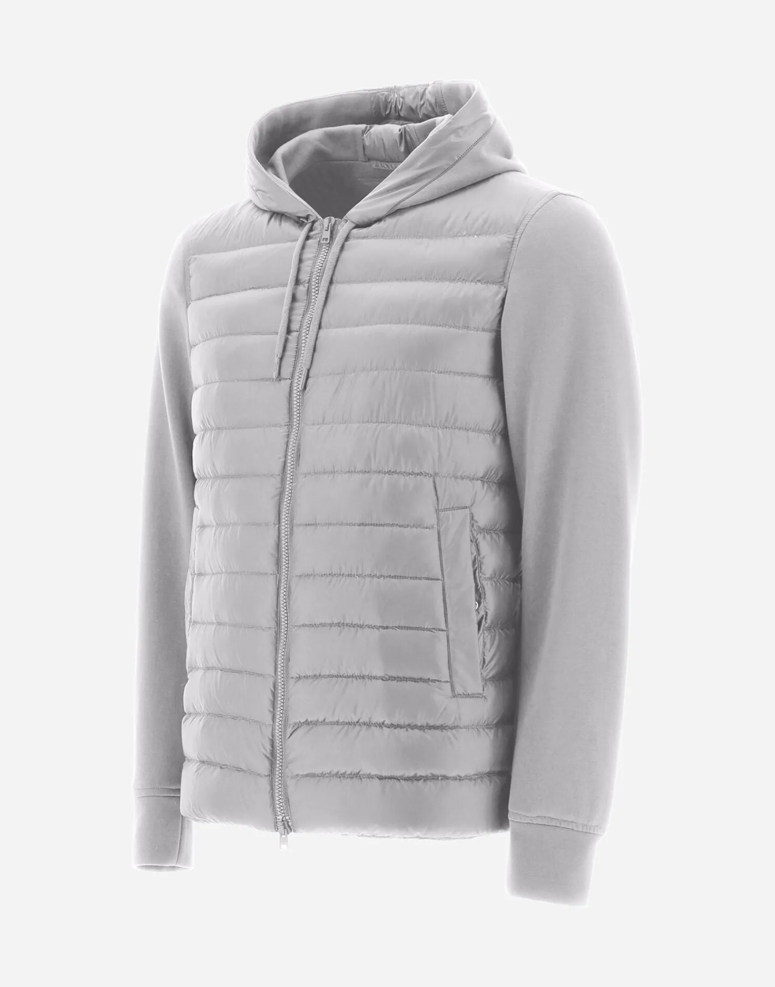 Herno Kurze Daunenjacken-Bomberjacke Aus Nylon Ultralight & Fleece
