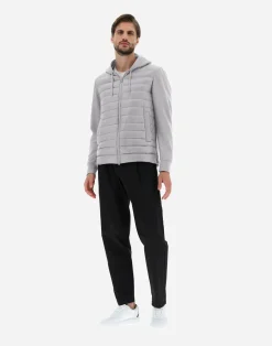 Herno Kurze Daunenjacken-Bomberjacke Aus Nylon Ultralight & Fleece