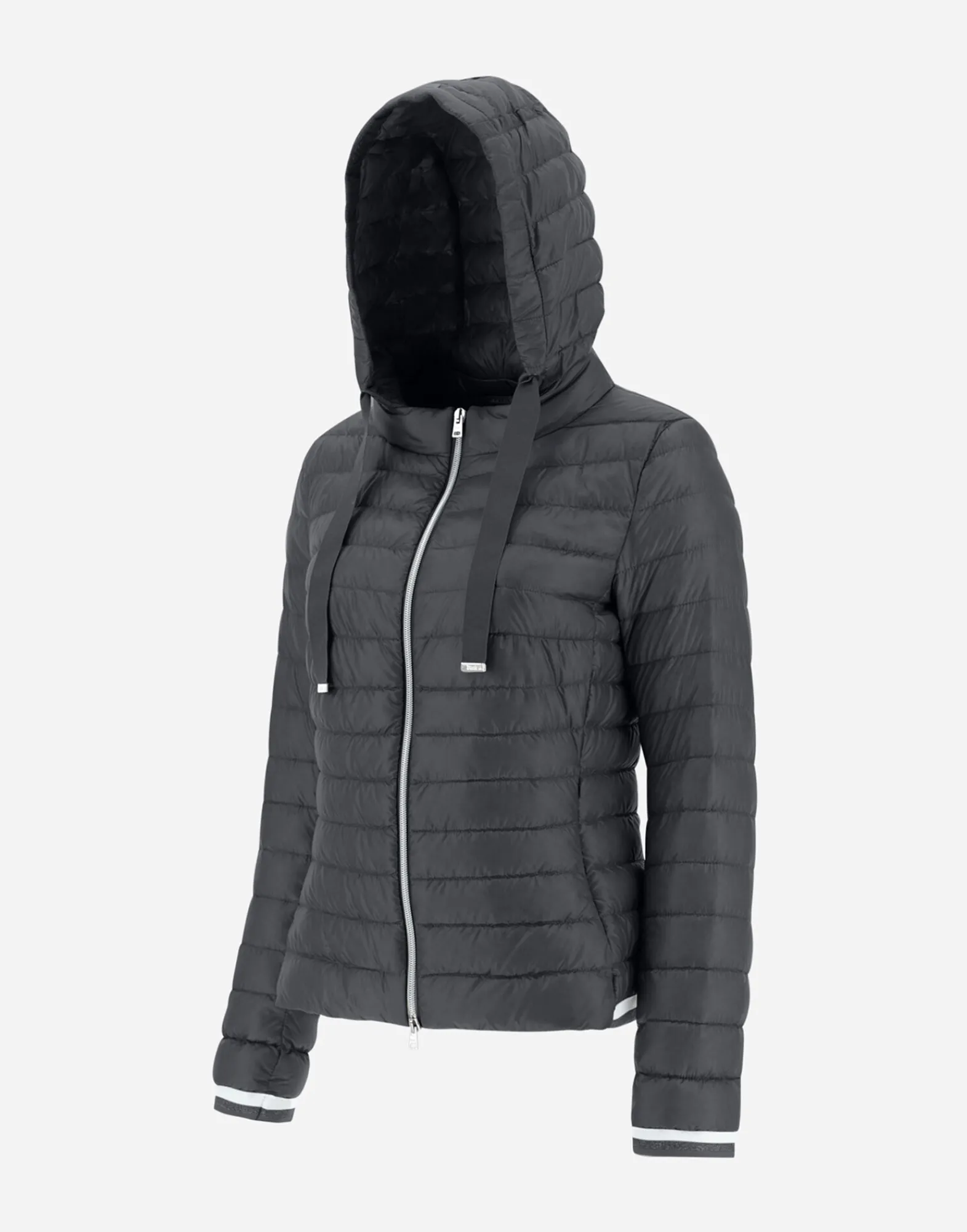 Herno Bomber-Bomberjacke Aus Nylon Ultralight Bomber Und Lurex Sweater