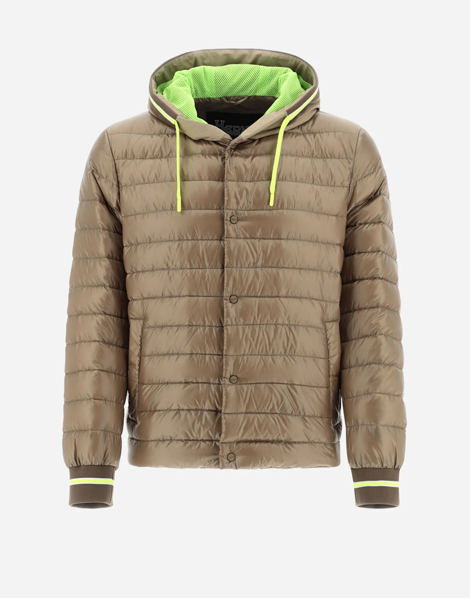 Herno Kurze Daunenjacken-Bomberjacke Aus Nylon Ultralight & Delon
