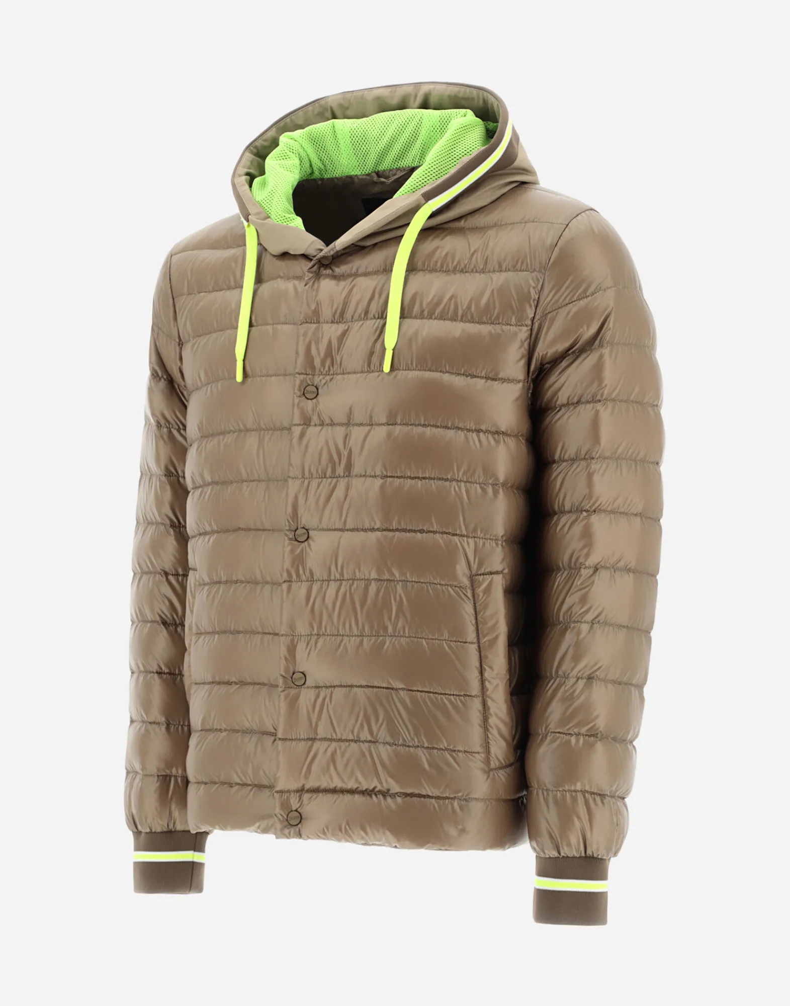 Herno Kurze Daunenjacken-Bomberjacke Aus Nylon Ultralight & Delon