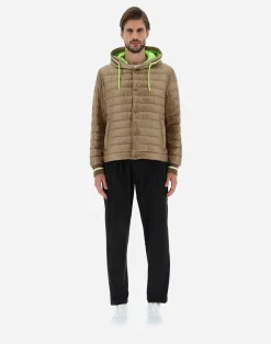Herno Kurze Daunenjacken-Bomberjacke Aus Nylon Ultralight & Delon
