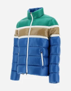 Herno Kurze Daunenjacken-Bomberjacke Aus Nylon Ultralight & Gloss