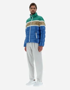 Herno Kurze Daunenjacken-Bomberjacke Aus Nylon Ultralight & Gloss