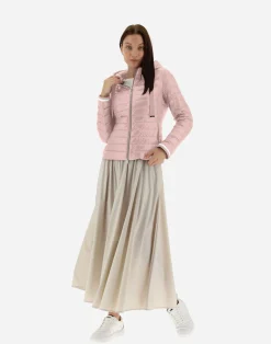 Herno Bomber-Bomberjacke Aus Nylon Ultralight Bomber Und Lurex Sweater