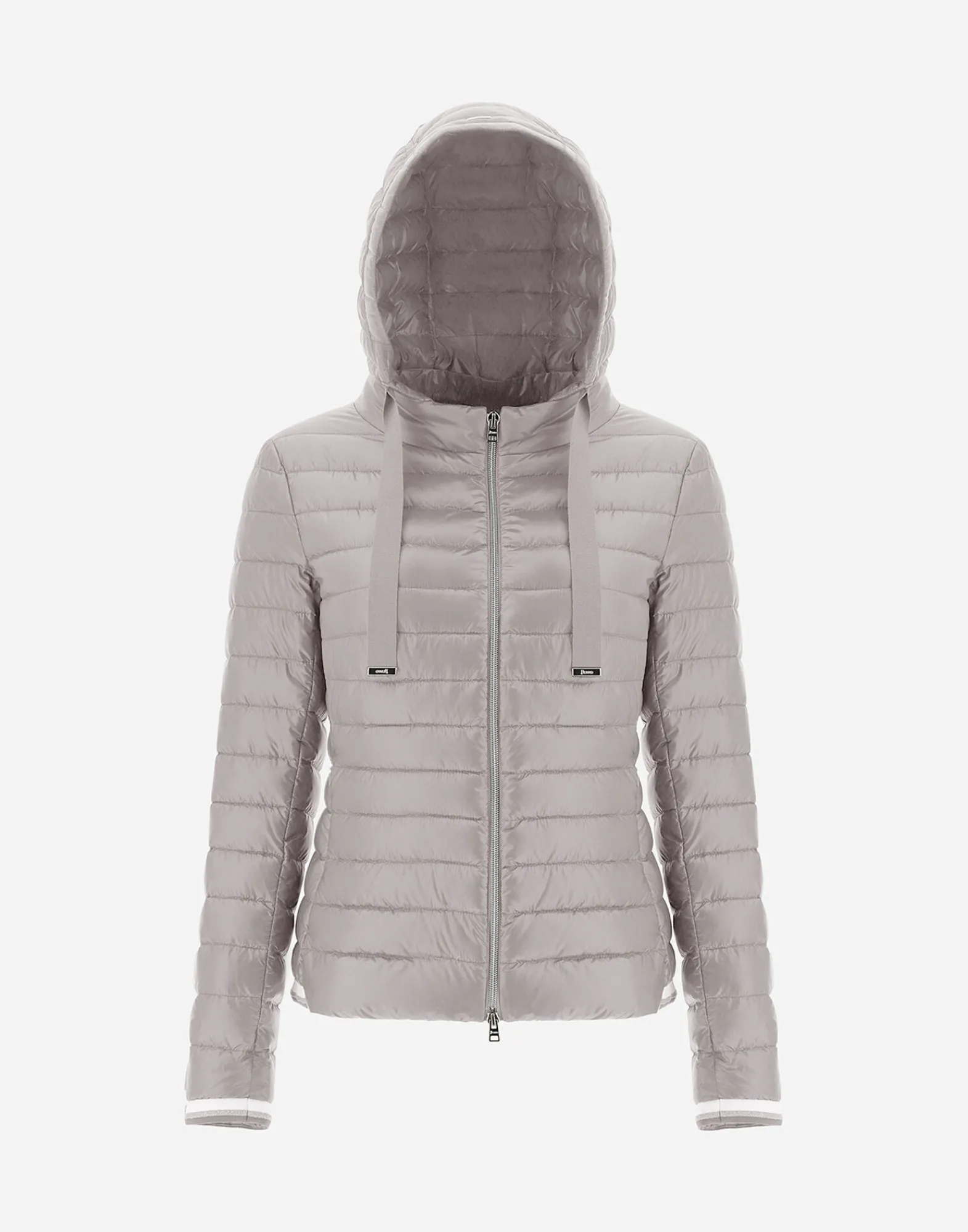 Herno Bomber-Bomberjacke Aus Nylon Ultralight Bomber Und Lurex Sweater