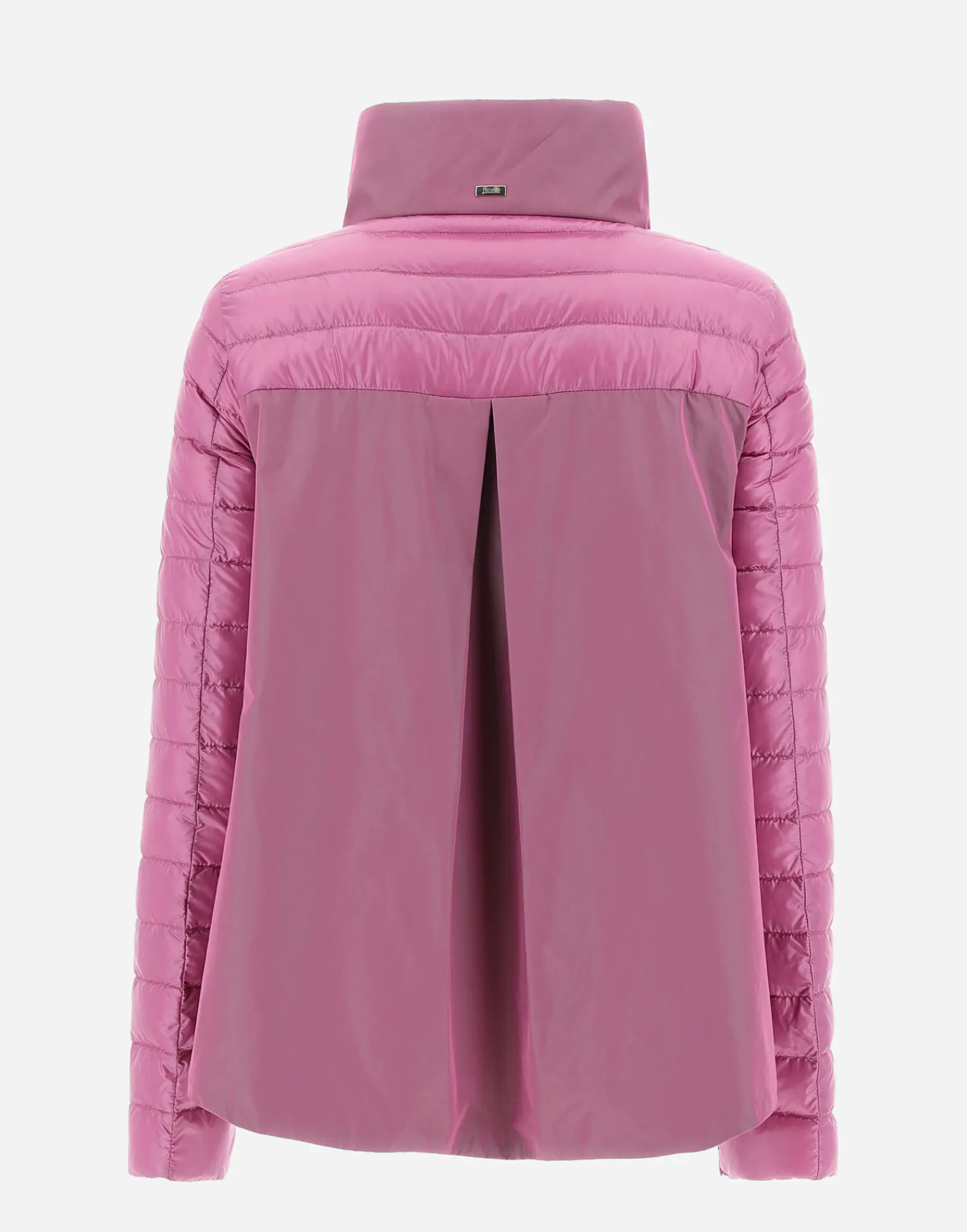 Herno Kurze Daunenjacken-Bomberjacke Aus Nylon Ultralight & New Techno Taft
