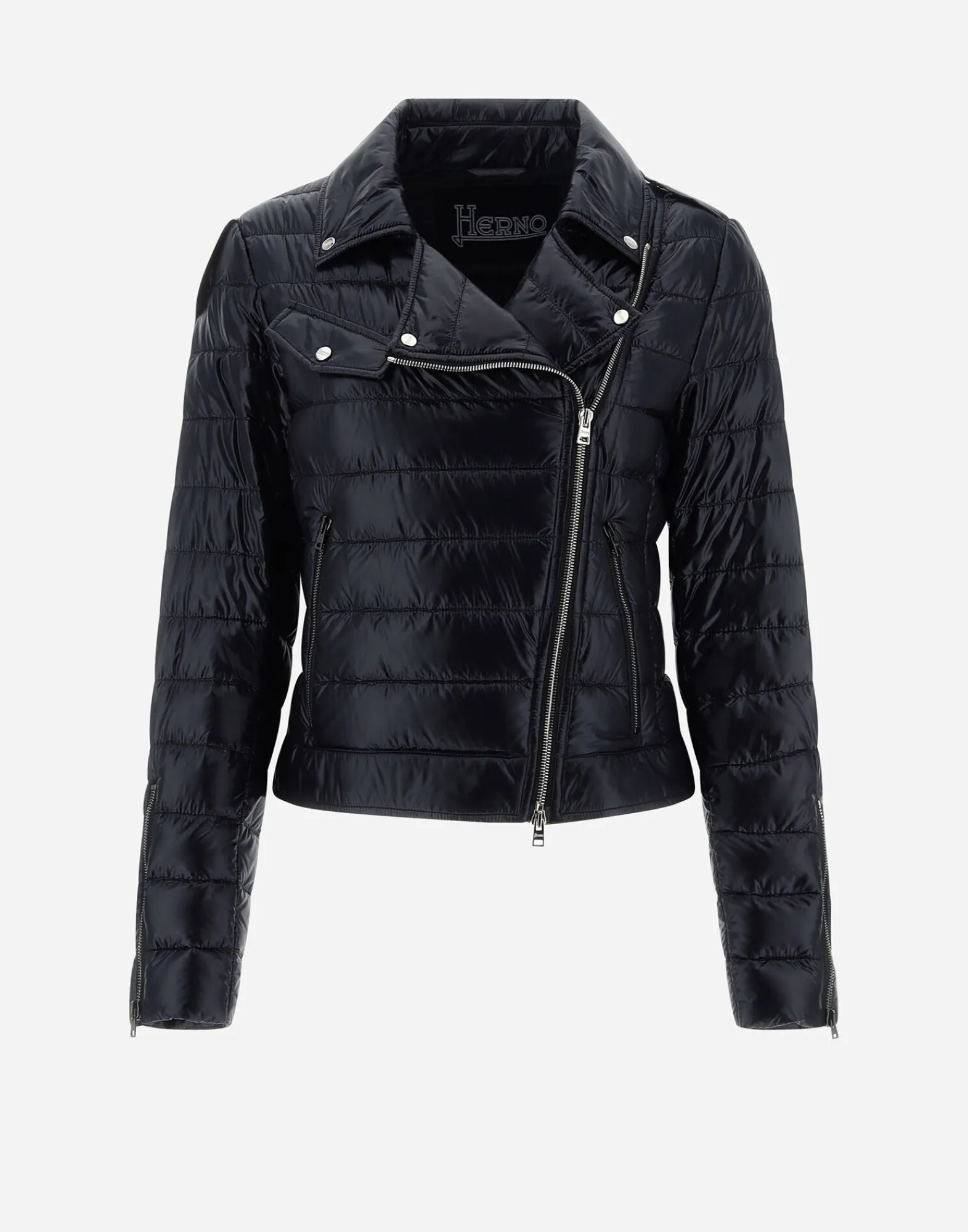 Herno Kurze Daunenjacken-Bomberjacke Aus Nylon Ultralight