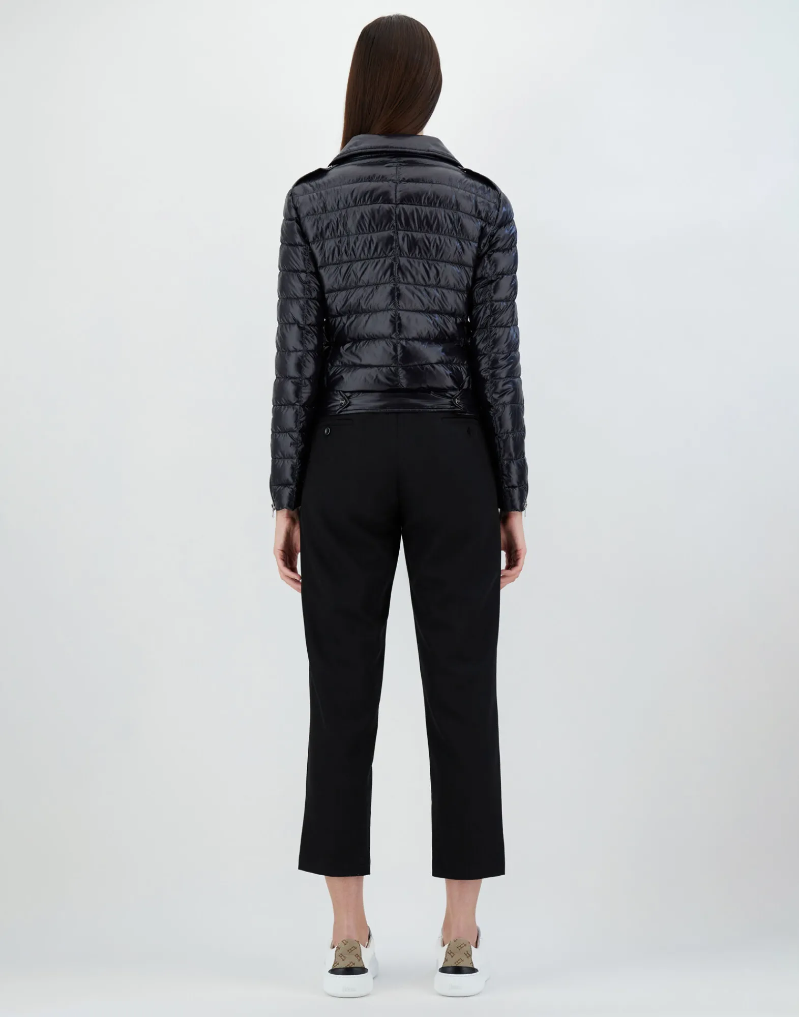 Herno Kurze Daunenjacken-Bomberjacke Aus Nylon Ultralight