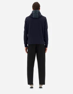 Herno Kurze Daunenjacken-Bomberjacke Aus Nylon Ultralight & Fleece