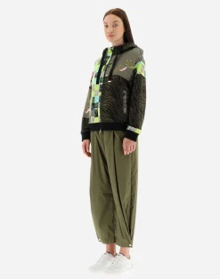 Herno Bomber-Bomberjacke Aus Safari Patch Sweater