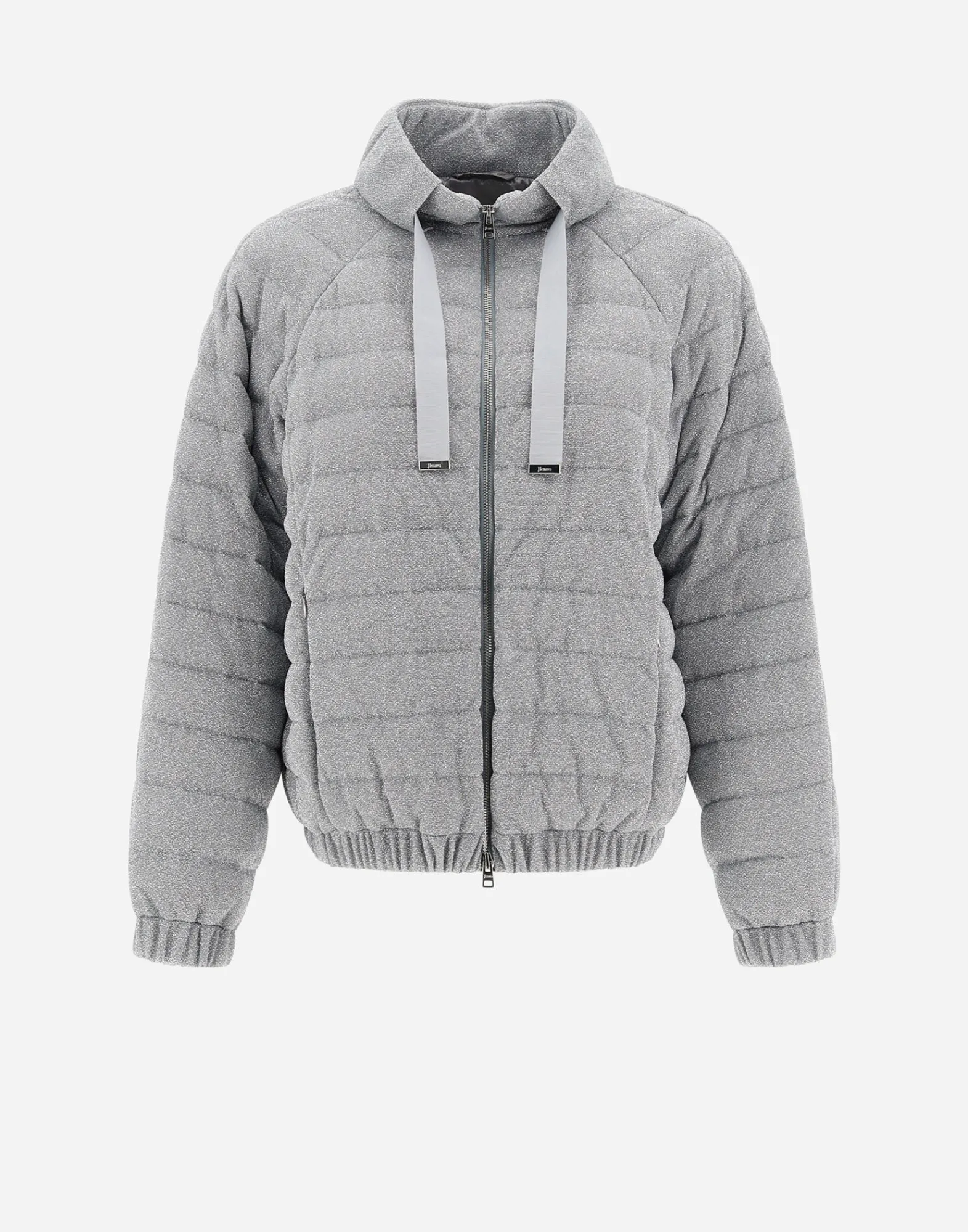 Herno Kurze Daunenjacken-Bomberjacke Aus Shiny Rock