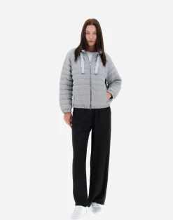 Herno Kurze Daunenjacken-Bomberjacke Aus Shiny Rock