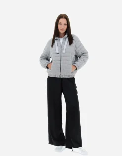 Herno Kurze Daunenjacken-Bomberjacke Aus Shiny Rock