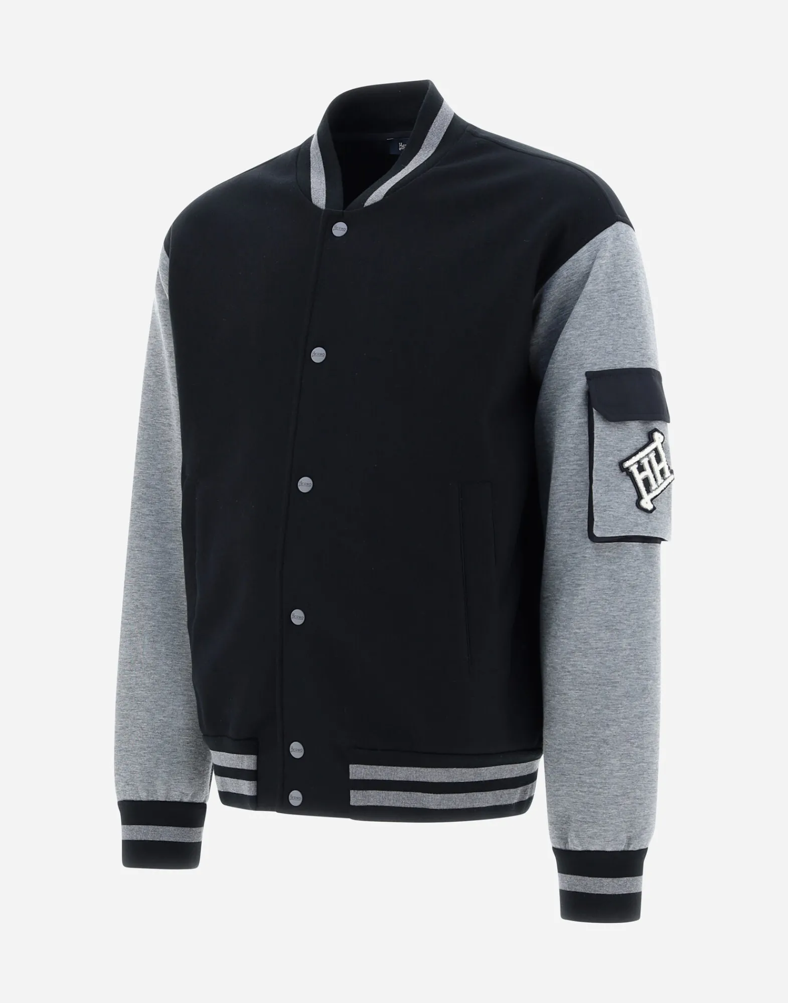Herno Bomber-Bomberjacke Aus Soft Scuba