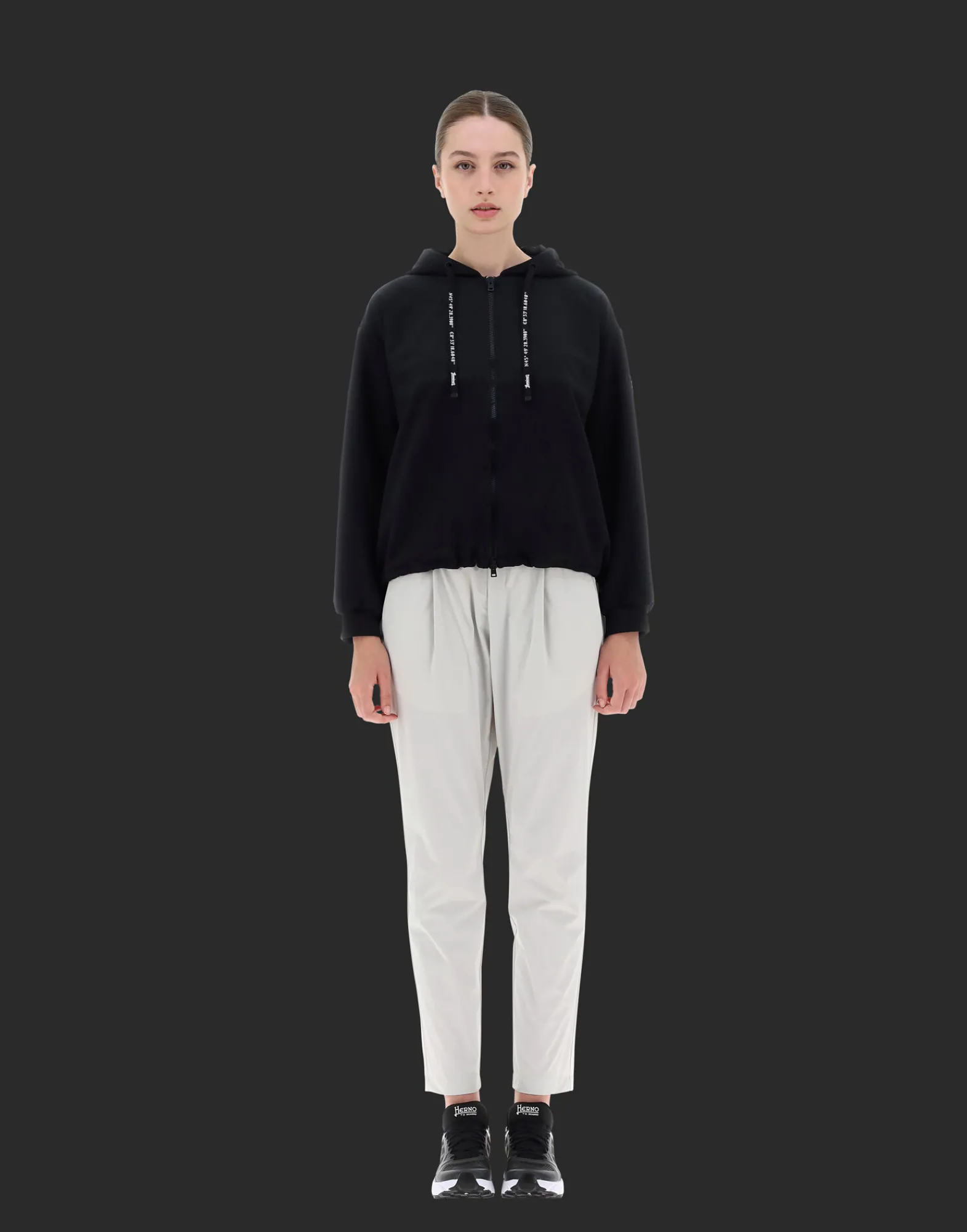 Herno Bomber-Bomberjacke Aus Techno Light Scuba