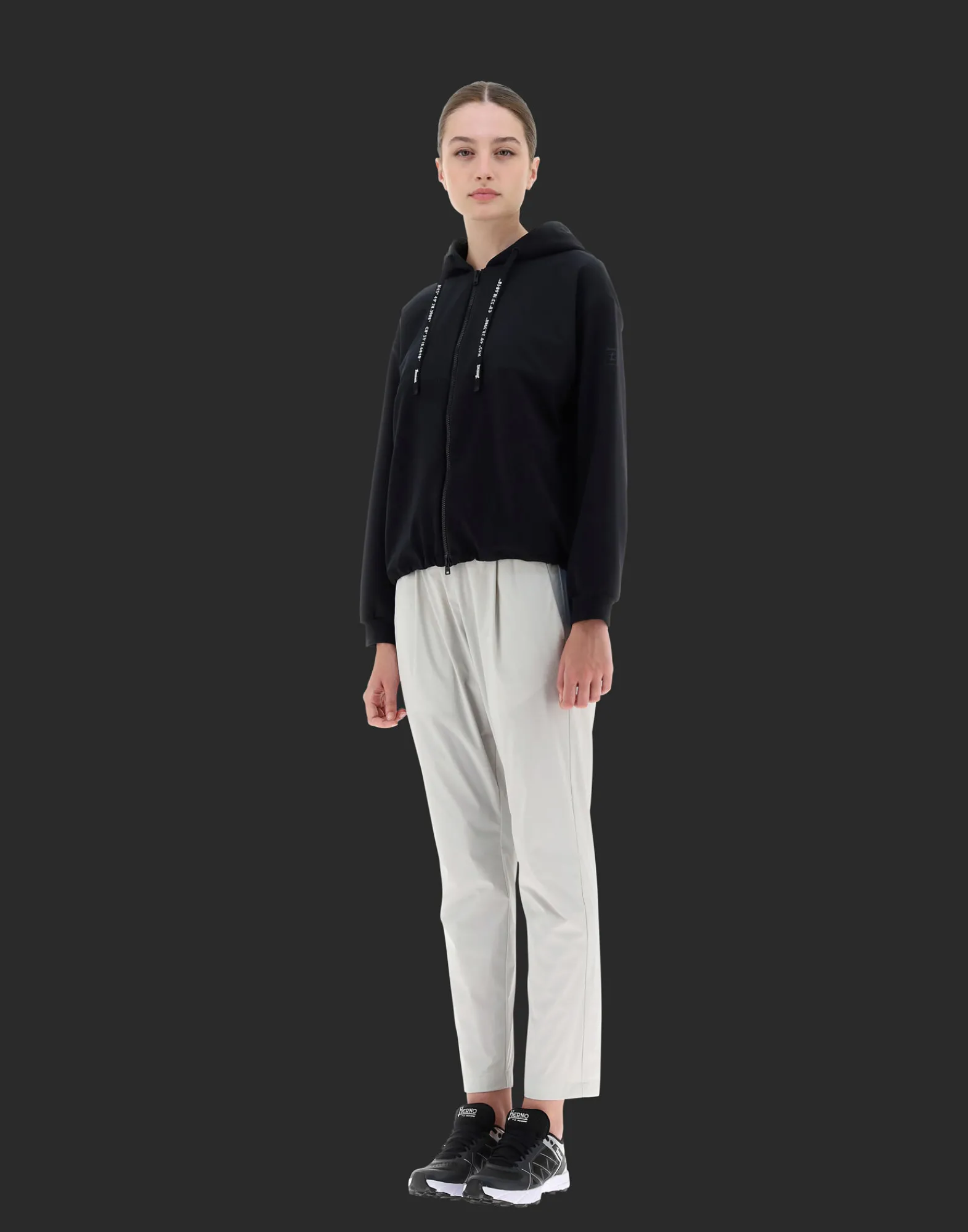 Herno Bomber-Bomberjacke Aus Techno Light Scuba