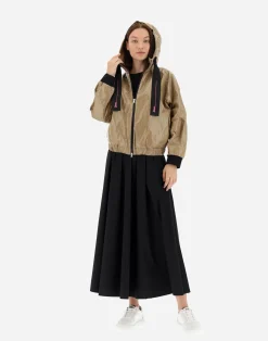 Herno Bomber-Bomberjacke Aus Techno Paper
