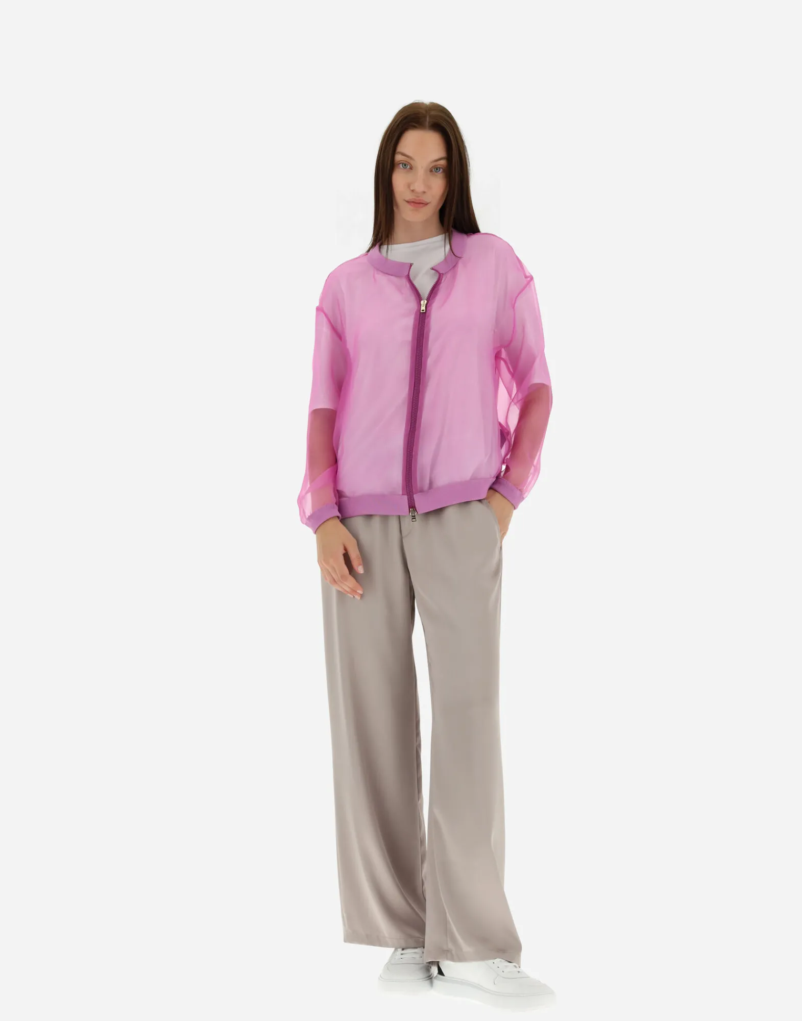 Herno Bomber-Bomberjacke Aus Veiled Silk