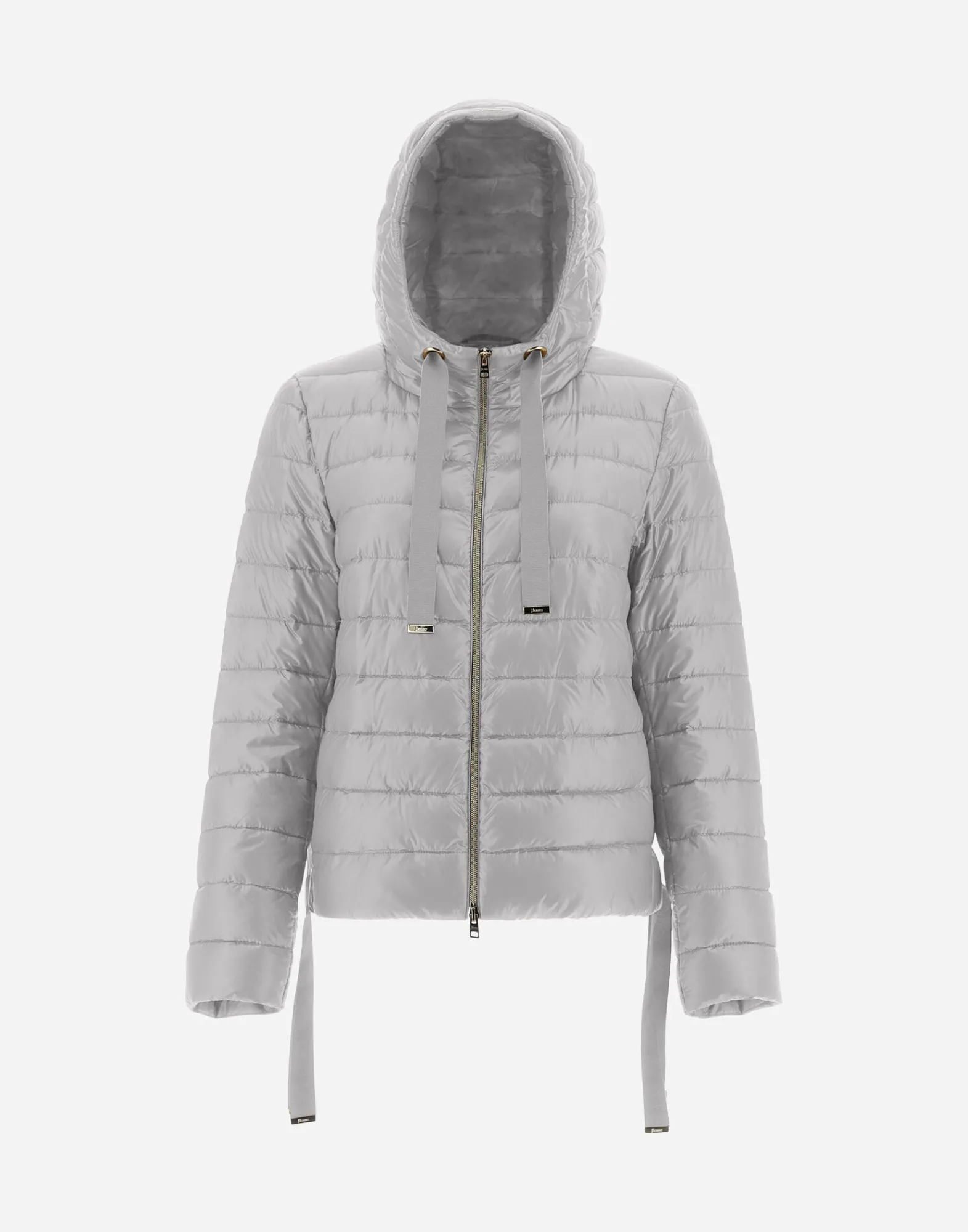 Herno Kurze Daunenjacken-Bomberjacke Mit Kapuze Aus Nylon Ultralight