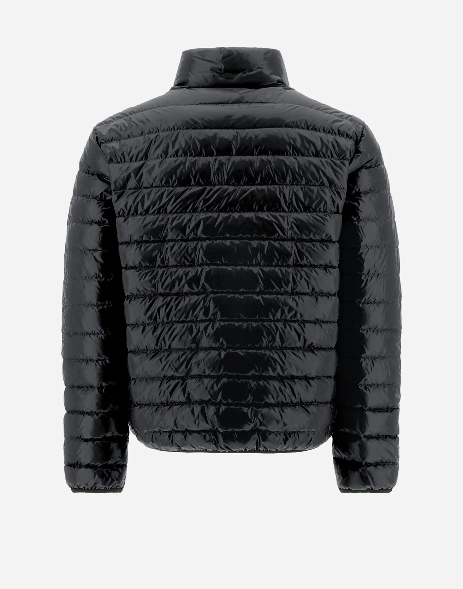 Herno Kurze Daunenjacken-Bomberjacket Aus Gloss