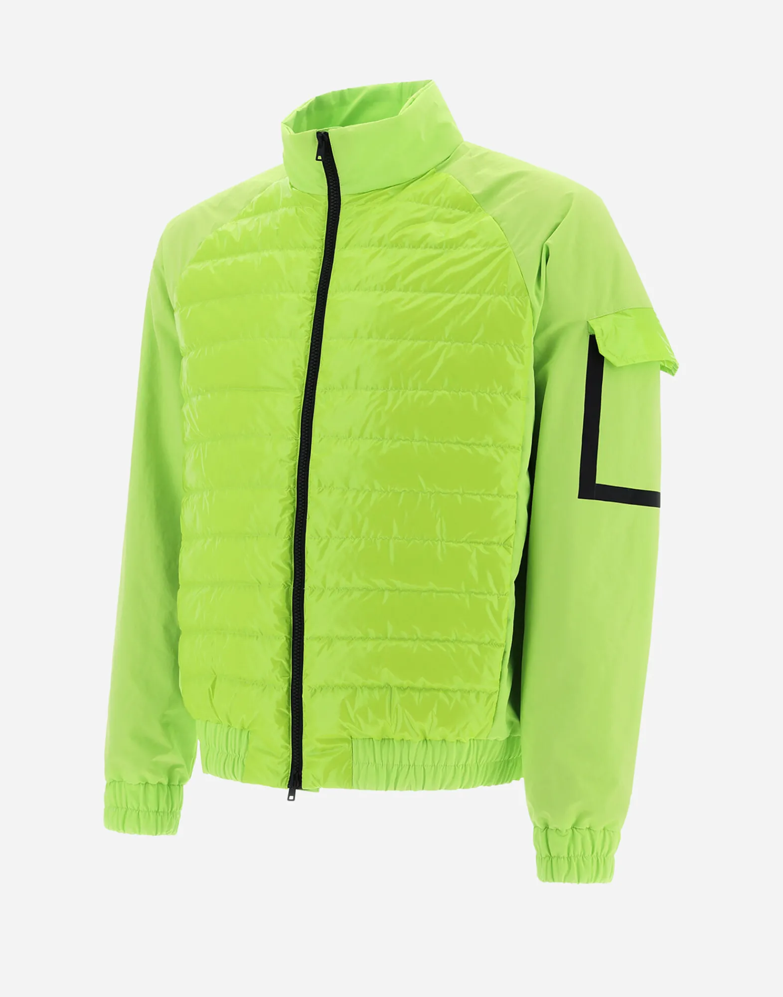 Herno Kurze Daunenjacken-Bomberjacket Aus Gloss & Plaster