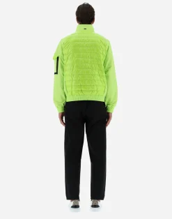 Herno Kurze Daunenjacken-Bomberjacket Aus Gloss & Plaster