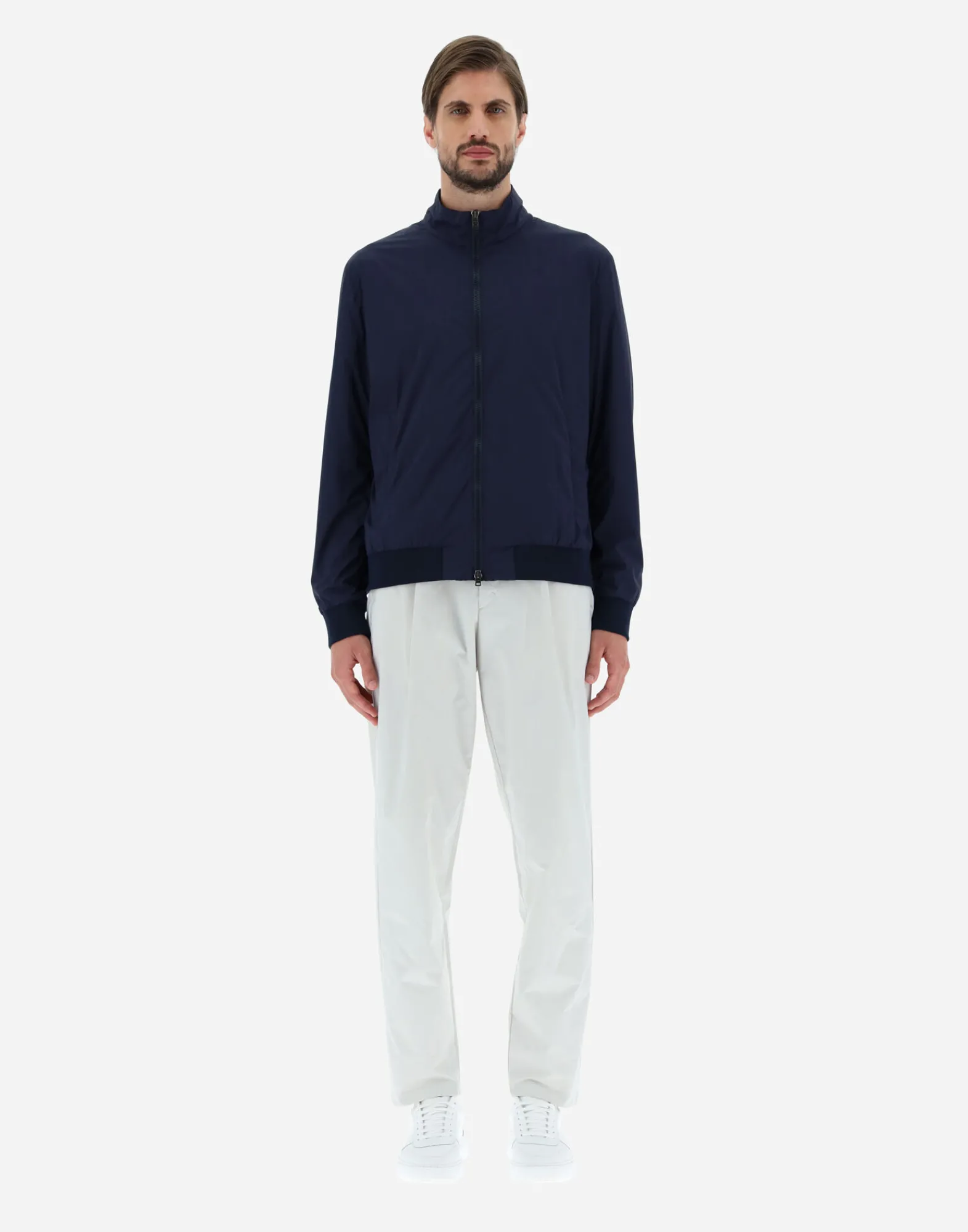 Herno Bomber-Bomberjacket Aus Light Nylon Stretch